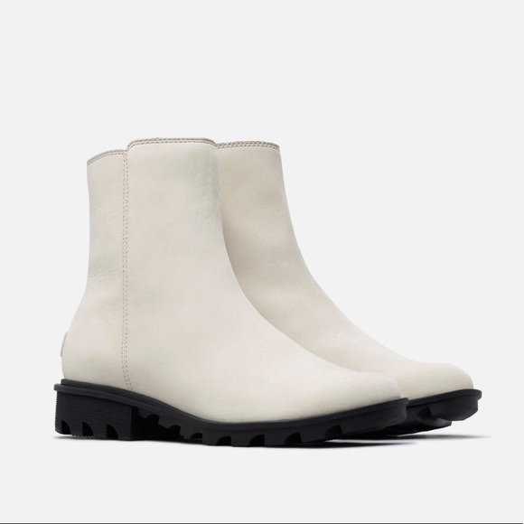 NEW • Sorel • Phoenix Zip Ankle Boots Fawn 7 - Picture 2 of 8